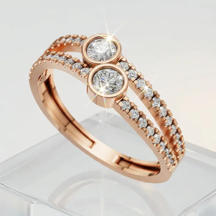 rose gold ring