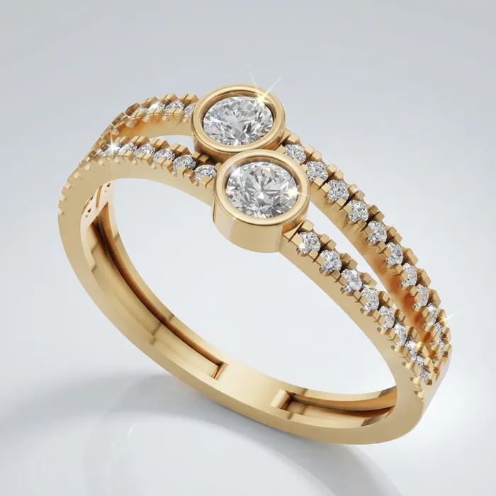 yellow gold ring
