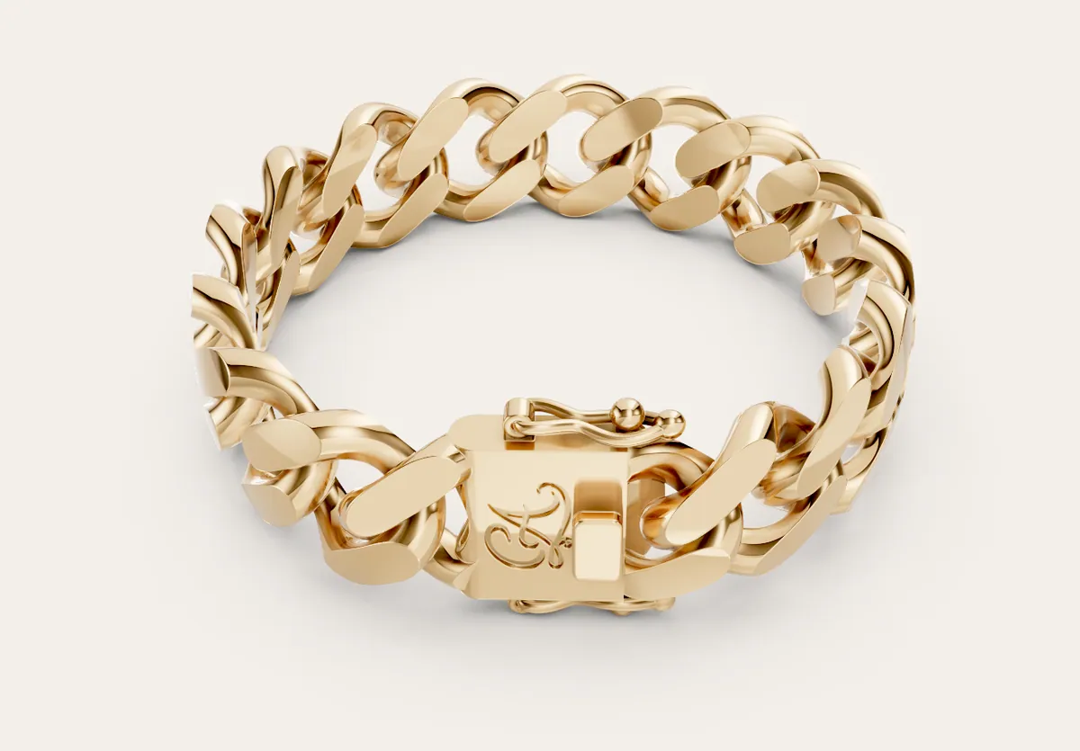 Diamond Cuban Bracelet — view 1