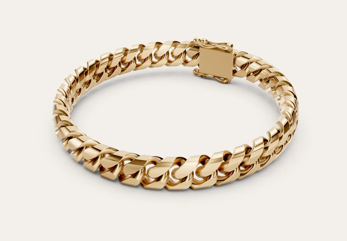 Diamond Cuban Bracelet — view 1