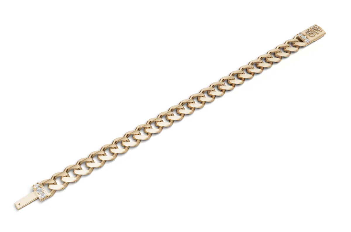 Diamond Cuban Bracelet — view 1