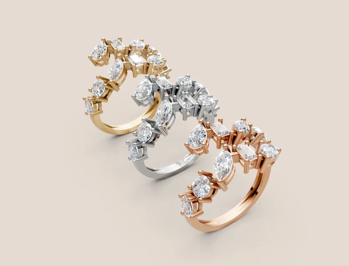 Diamond Cocktail Ring R00929