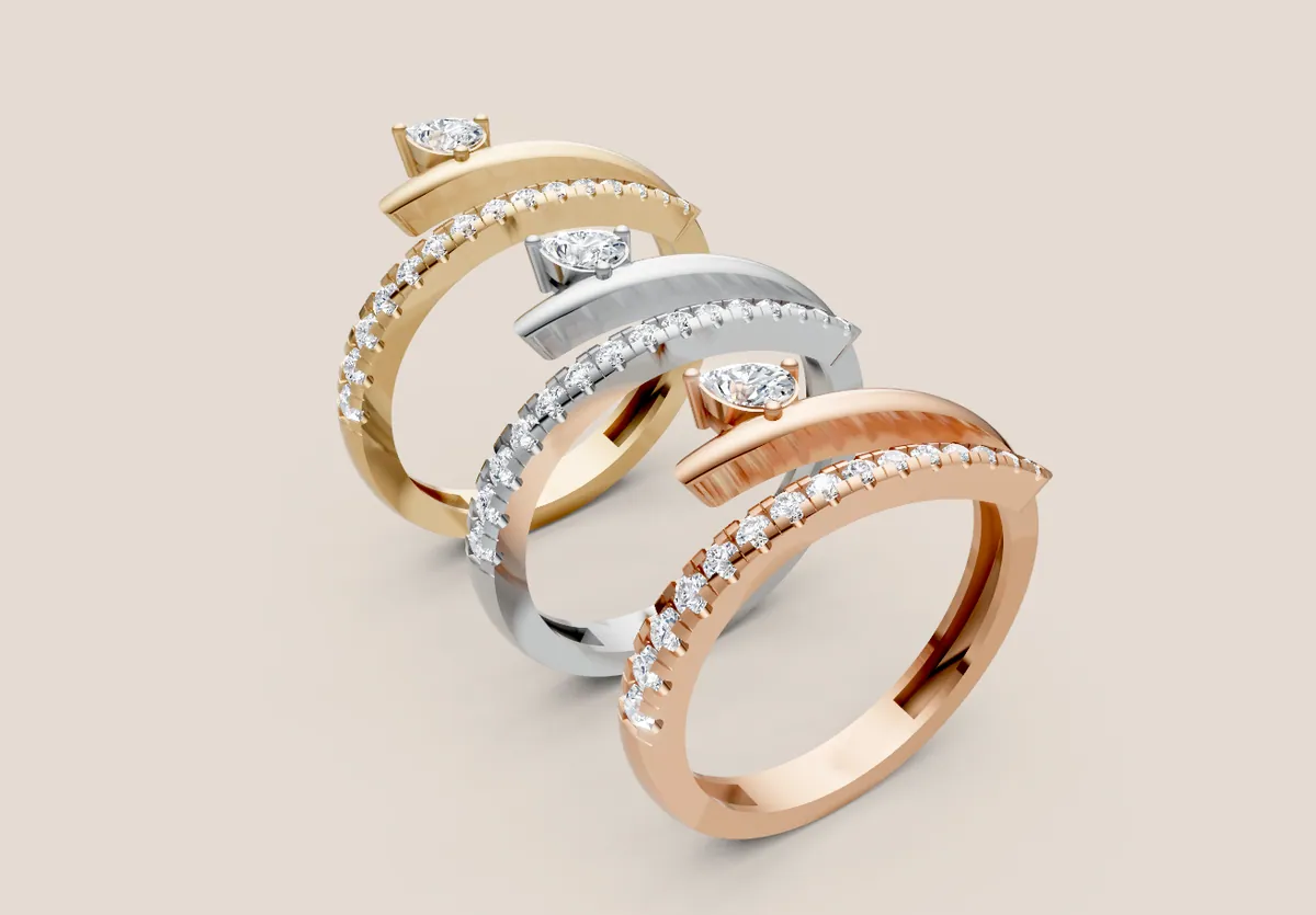 Diamond Cocktail Ring R01015