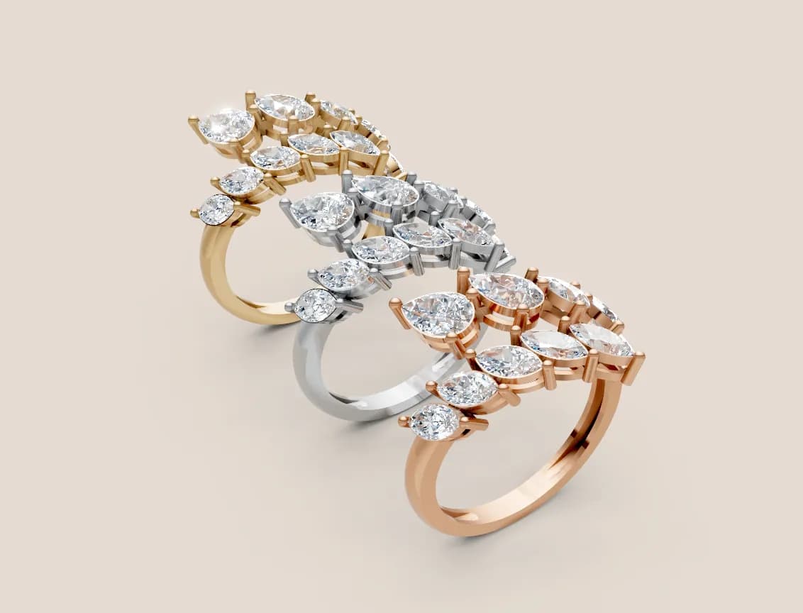 Fleur Marquise Ring
