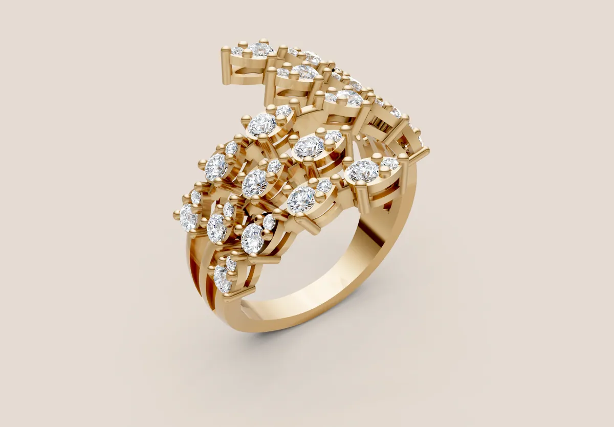 Fancy Diamond Ring R00989
