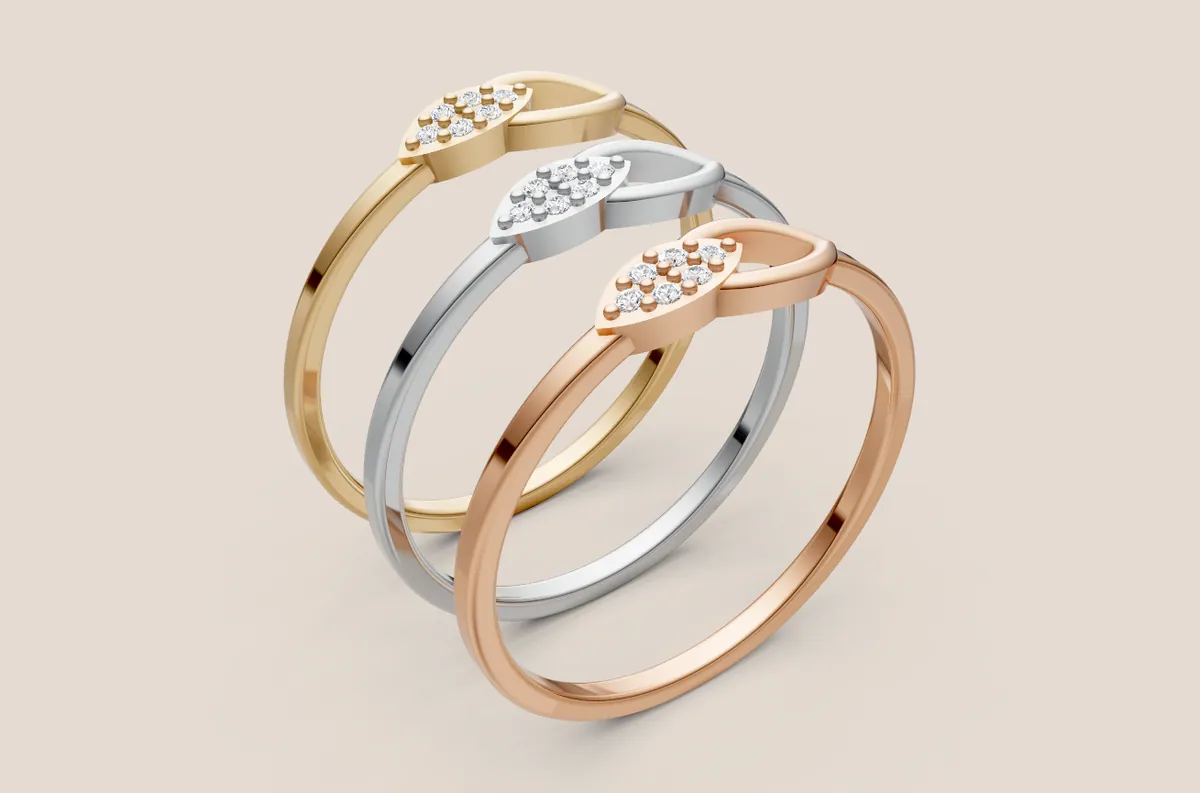 Round Diamond Ring R00897 — view 1